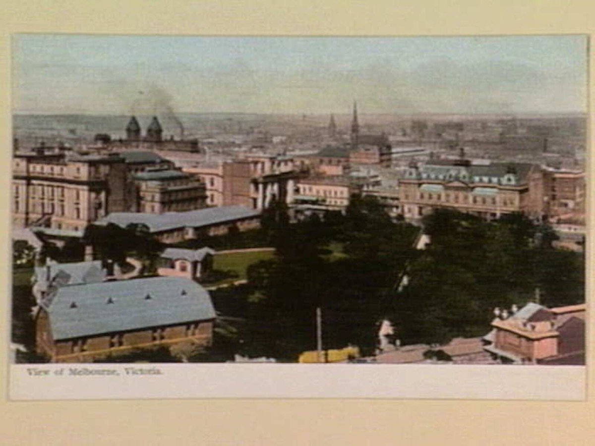 View of Melbourne, Victoria (1895–1915)