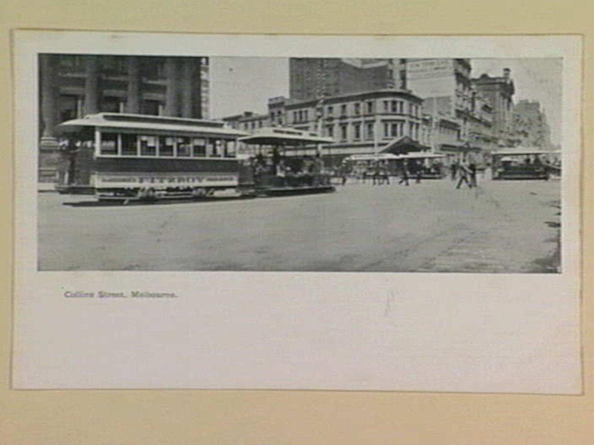 Collins Street, Melbourne, Melbourne City (1895–1915)