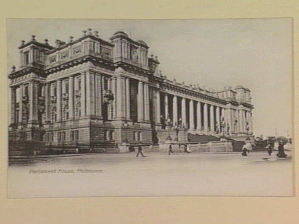 Parliament House, Melbourne, East Melbourne (1895–1915)