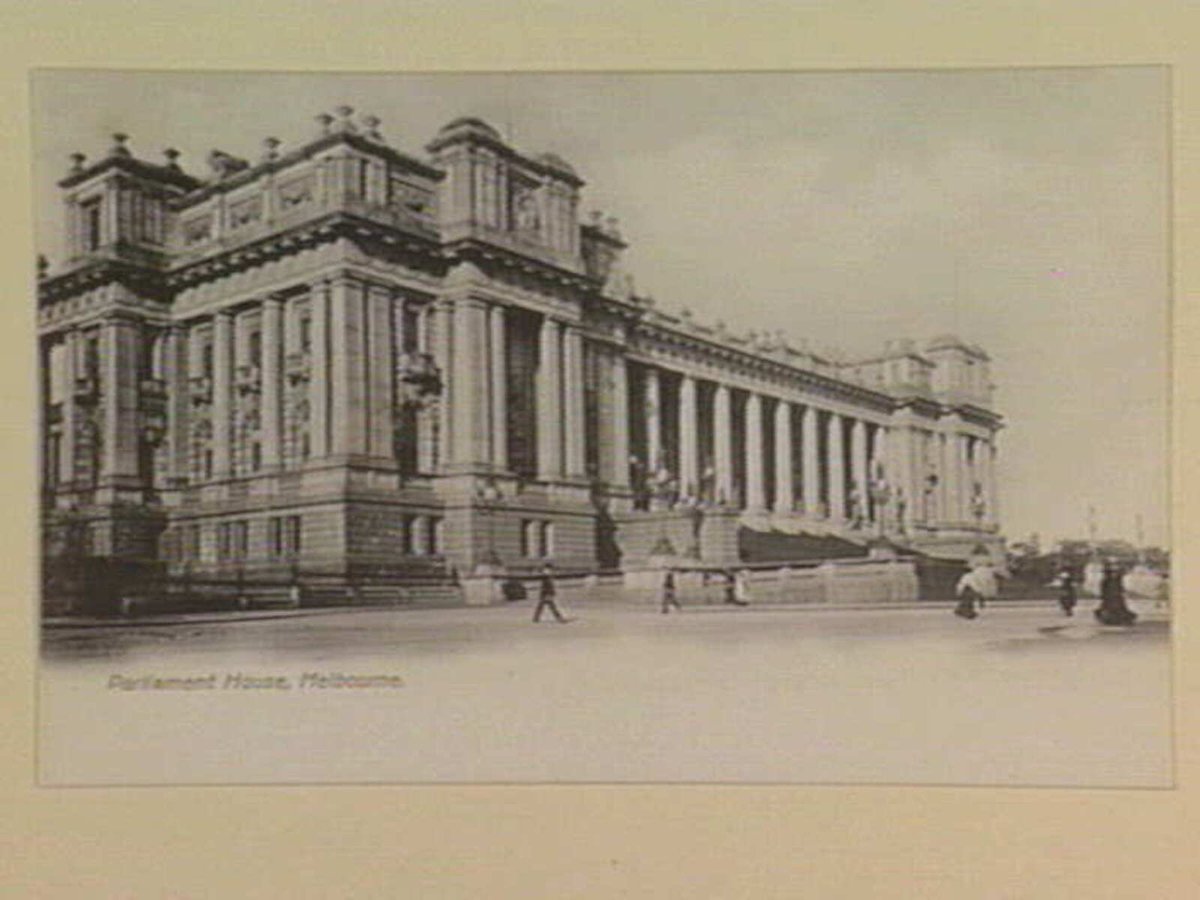 Parliament House, Melbourne, East Melbourne (1895–1915)