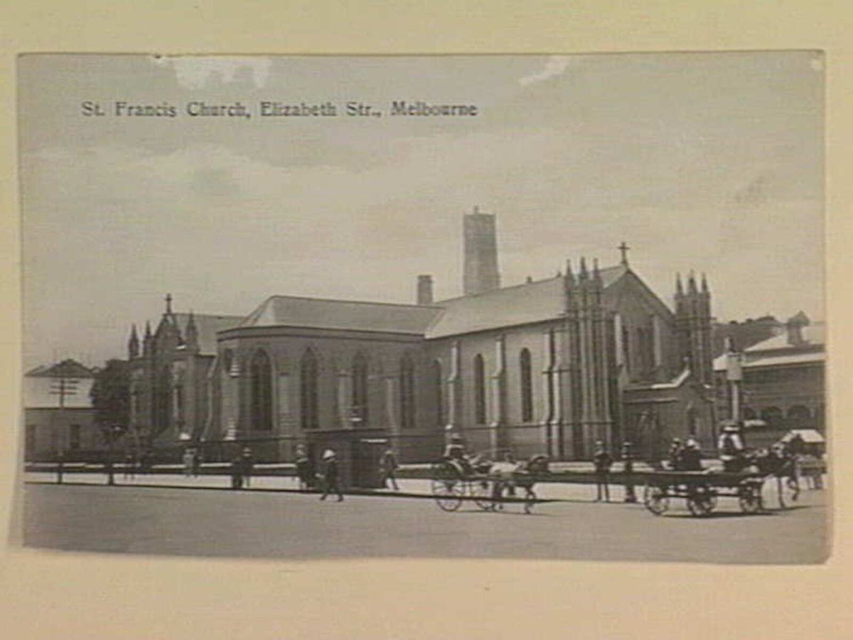 St. Francis Church, Elizabeth Str; Melbourne (1900–30)