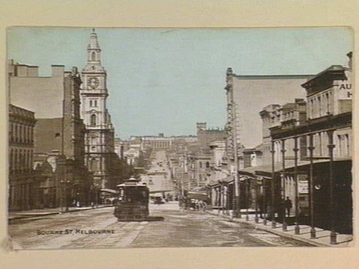 BOURKE ST, MELBOURNE, Melbourne City (1904–16)
