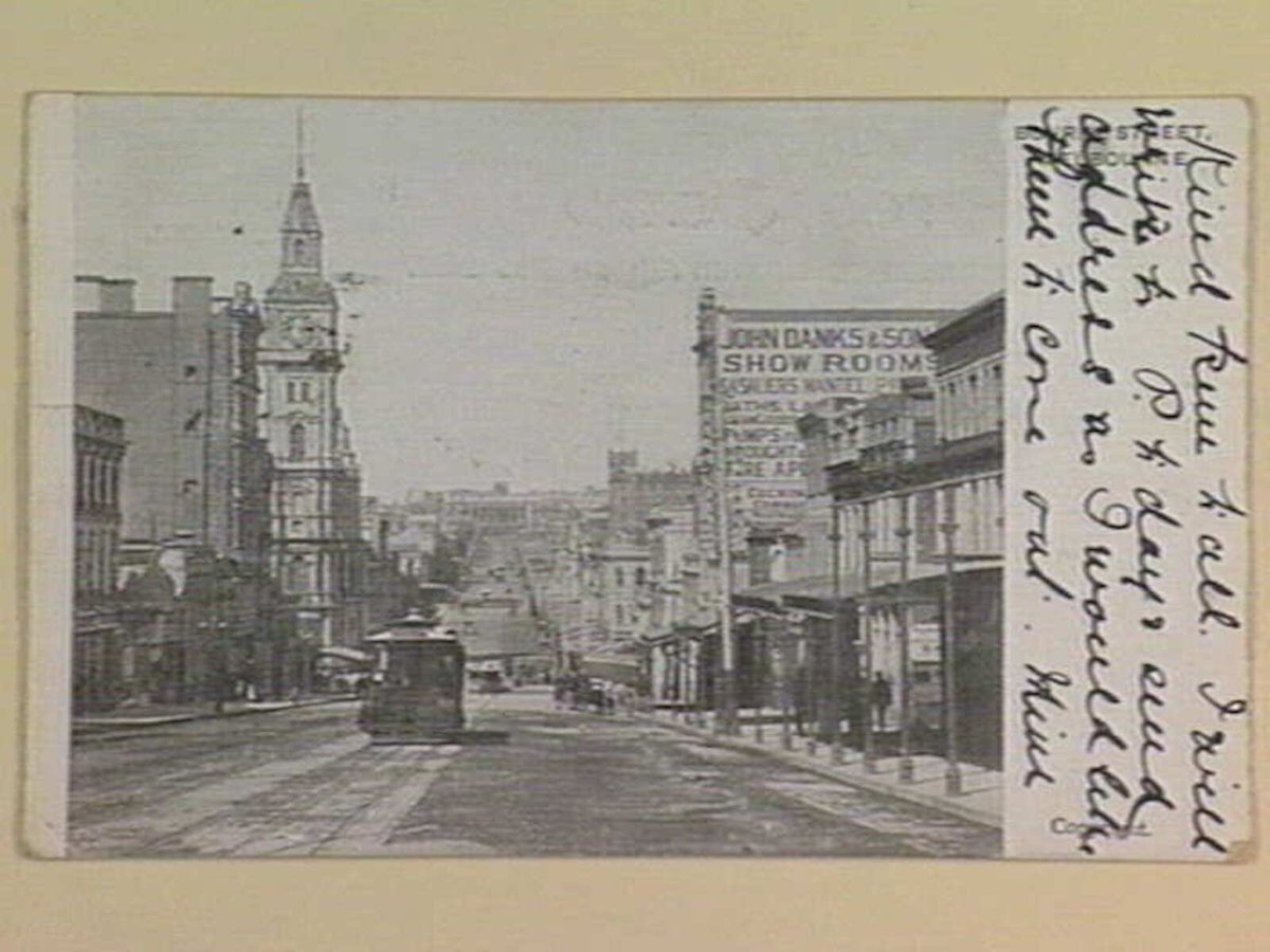 BOURKE STREET, MELBOURNE, Melbourne City (1904–16)