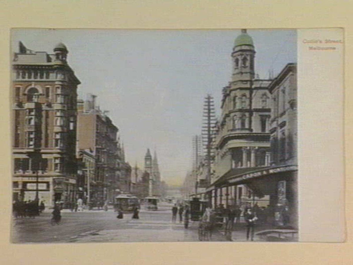 Collin's Street, Melbourne, Melbourne City (1903–08)