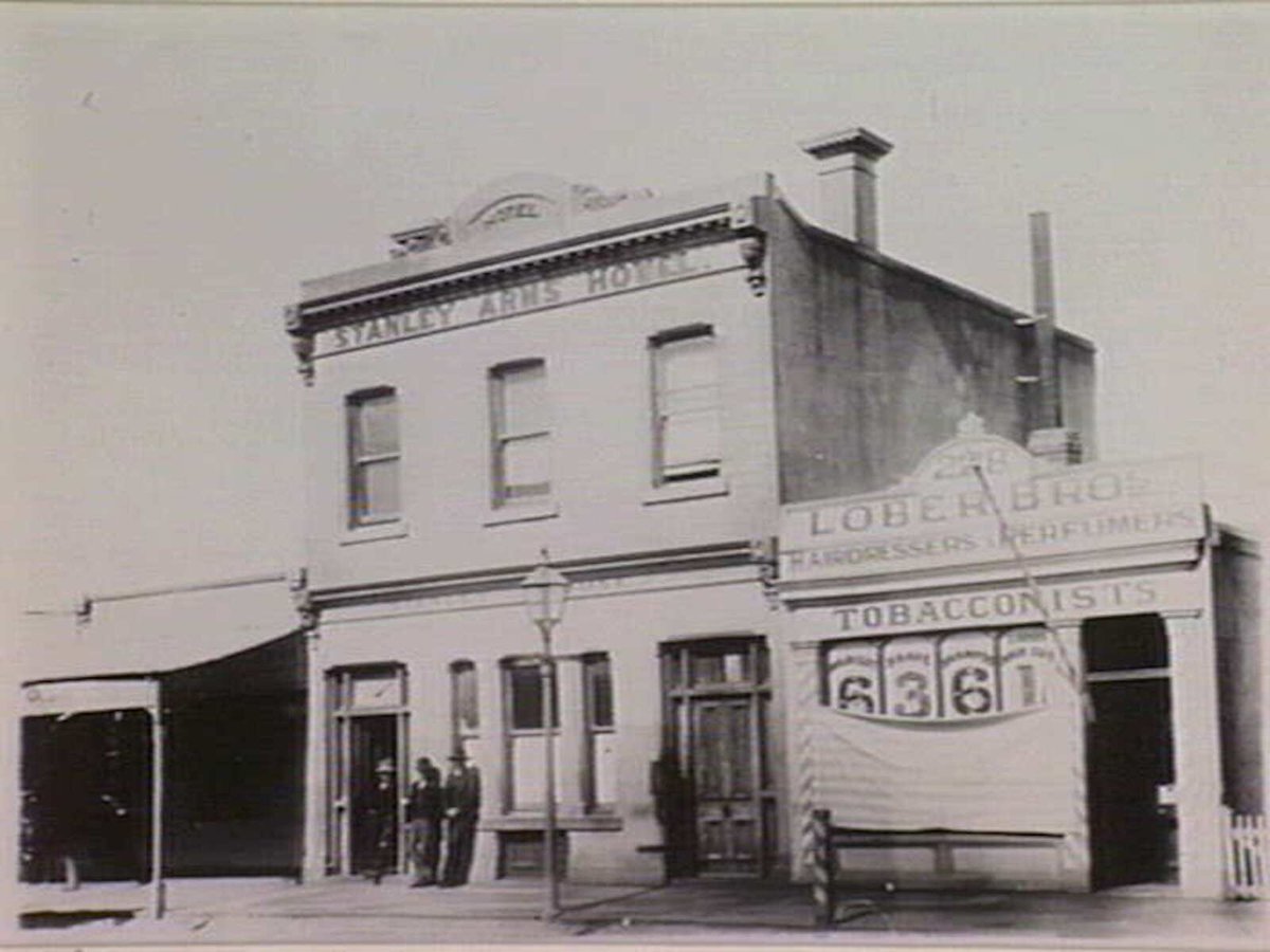 Stanley Arms Hotel, Collingwood (c. 1890)