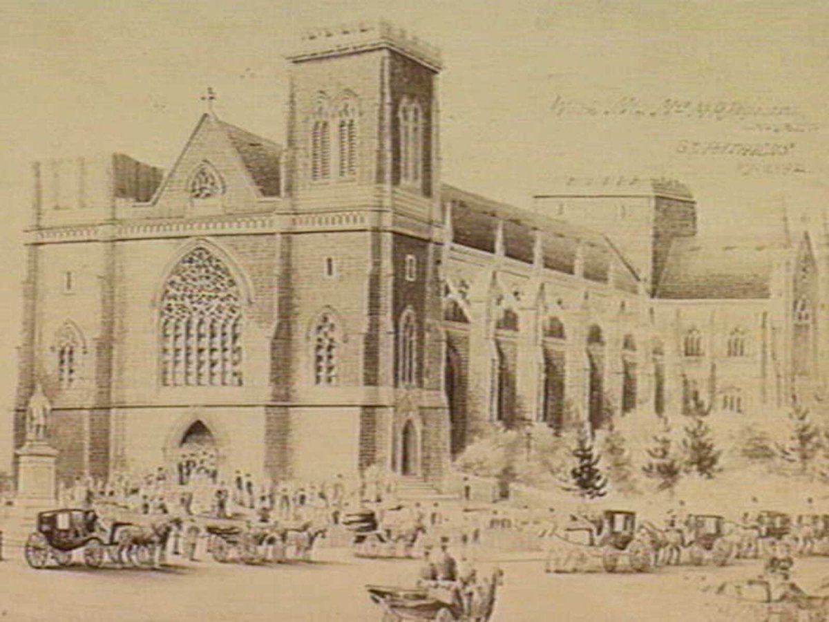 St. Patrick's Cathedral, East Melbourne (c. 1892)