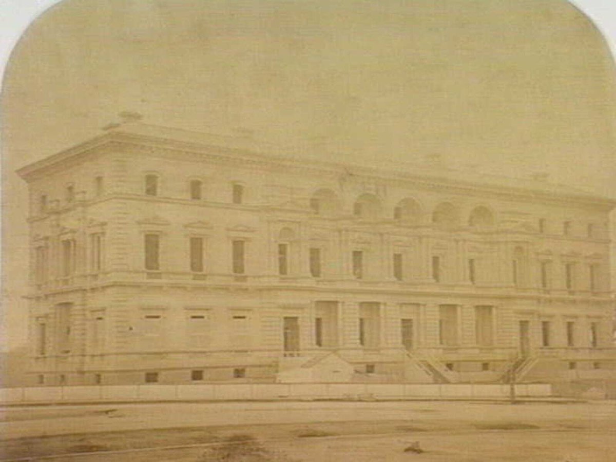 Treasury building, East Melbourne, Melbourne City (c. 1861)