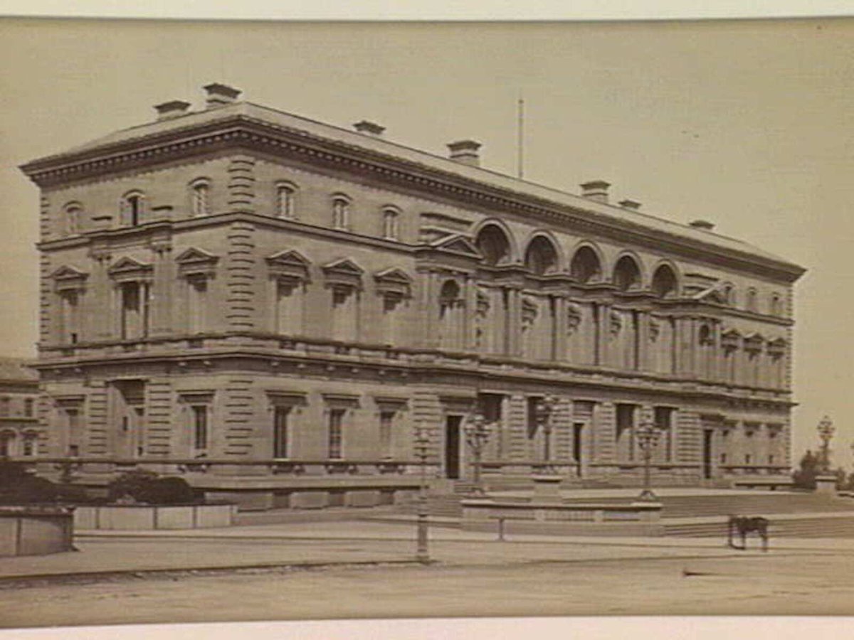 TREASURY [building, East Melbourne] (c. 1880)