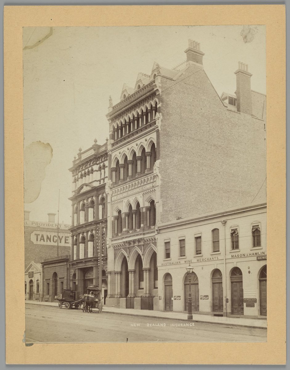 New Zealand Insurance Company, 108-114 Collins Street West, Melbourne, Melbourne City (1888–91)