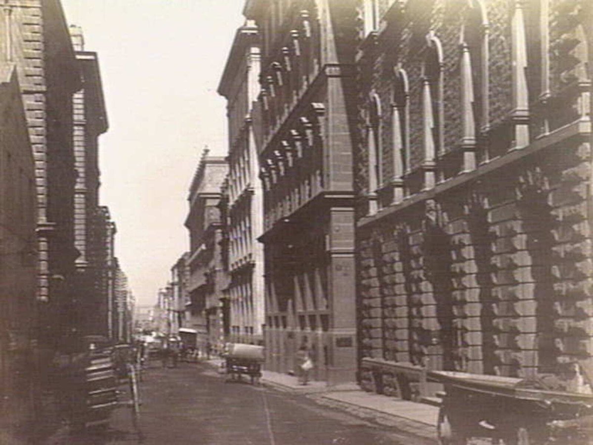 Flinders Lane, Melbourne, Melbourne City (c. 1860)