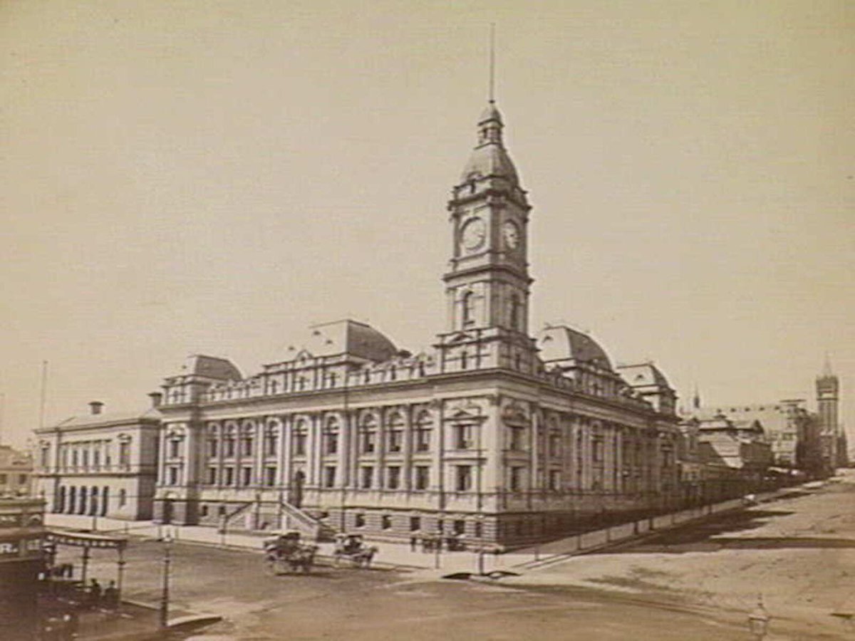 THE TOWN HALL [Melbourne] (1873–74)
