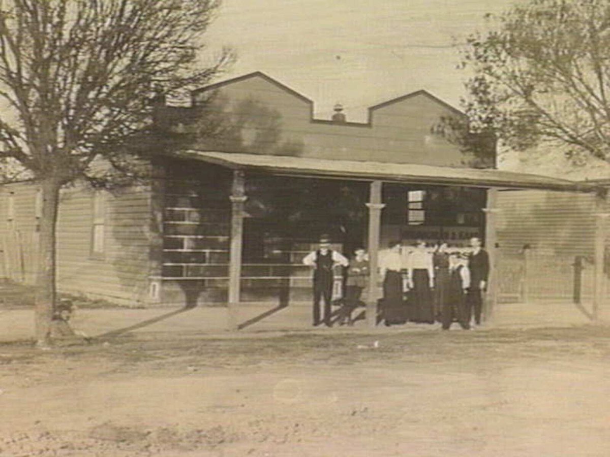 Offices of McLaughlin & Kans. Melbourne Road, Newport (c. 1900)