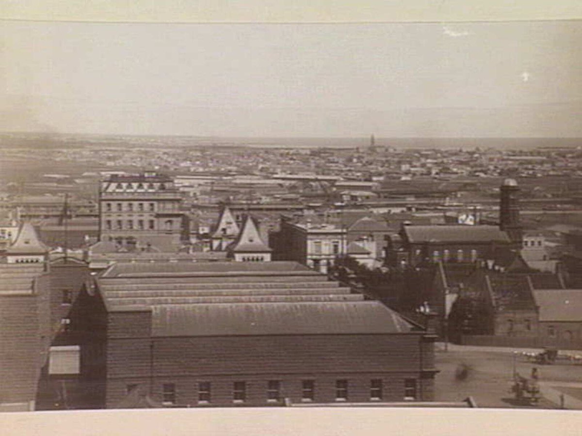 South Melbourne, elevated view (1865–95)