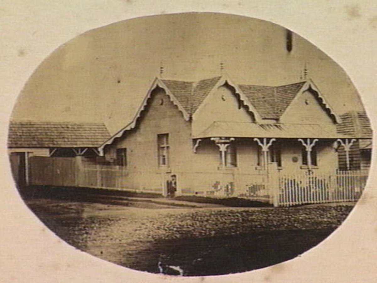 GILBERT COTTAGE, GARDENER'S CREEK ROAD [i.e. Toorak Road], PRAHRAN (1850–1920)
