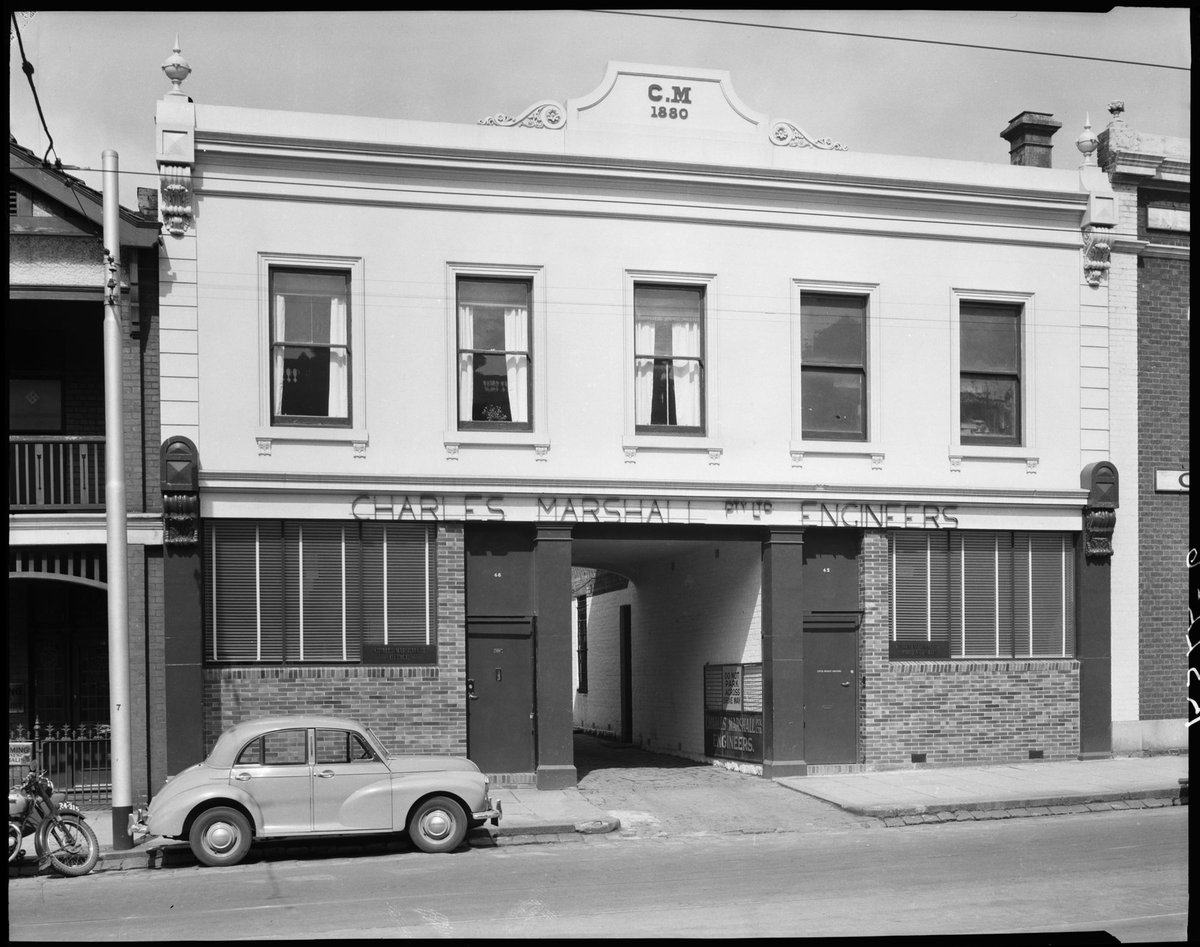 Charles Marshall Engineers, 42-46 Brunswick St., Fitzroy (c. 1952)