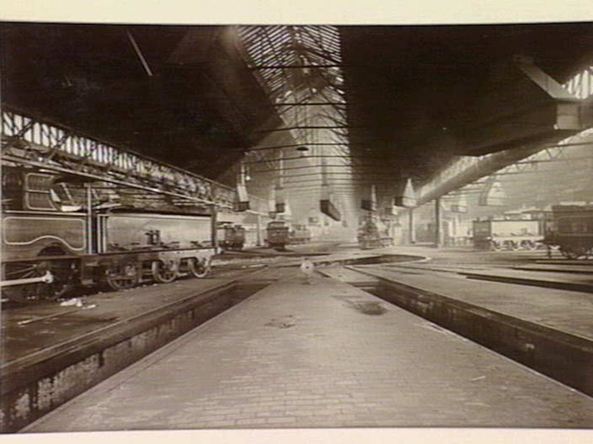 North Melbourne Locomotive Depot (c. 1900)