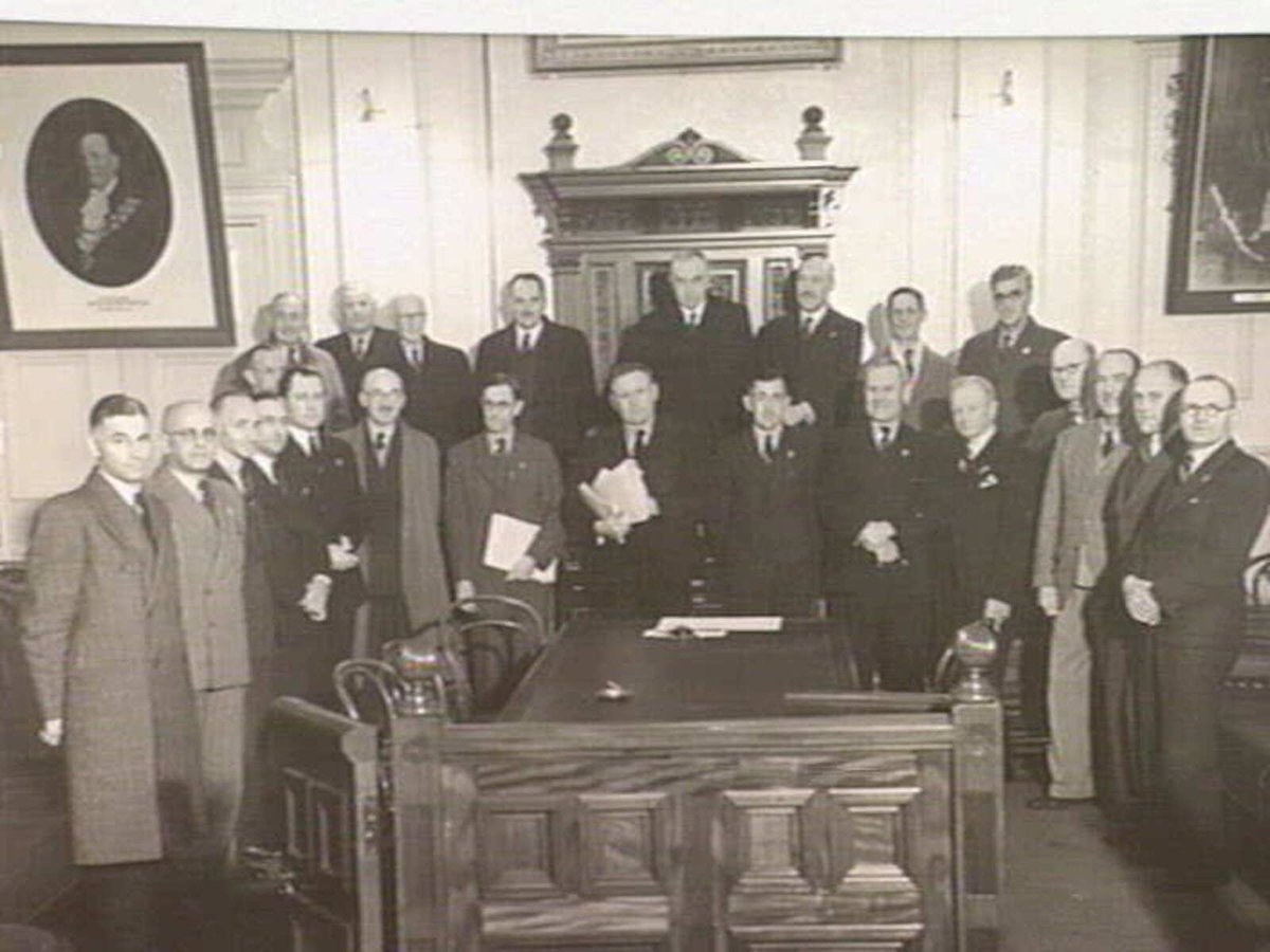 The staff of the Eye and Ear Hospital, Melbourne (c. 1930)