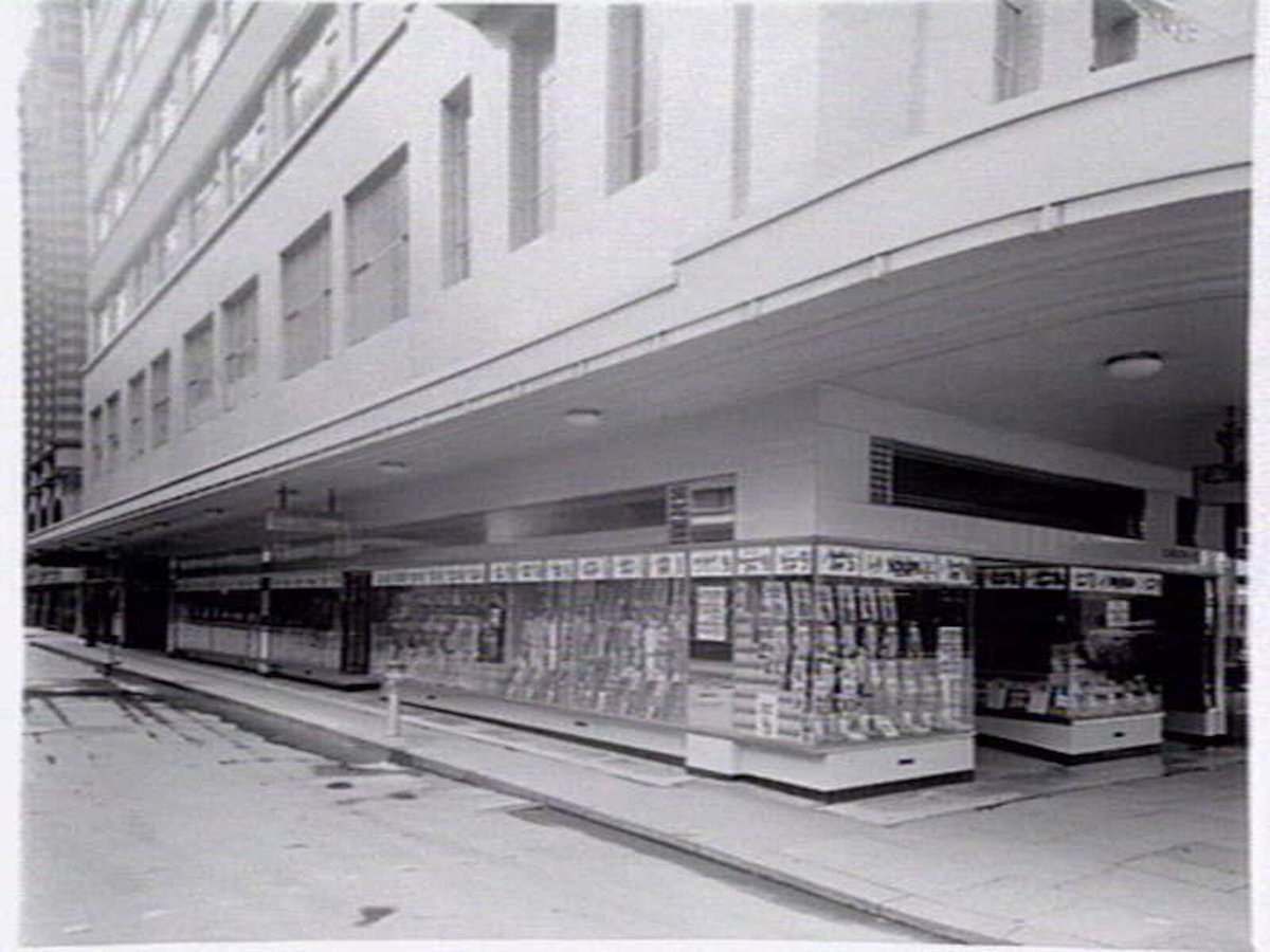 Shopfront, Croft's Grocery Store, Carlow House, 32 Elizabeth Street, Melbourne, Melbourne City (c. 1940)
