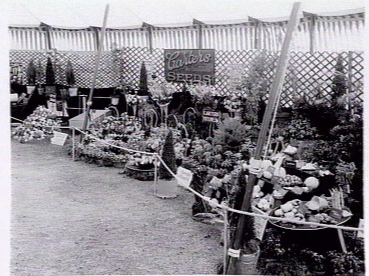 Garden Show, 1940 showing display by Carters seeds, Murrumbeena (c. 1940)