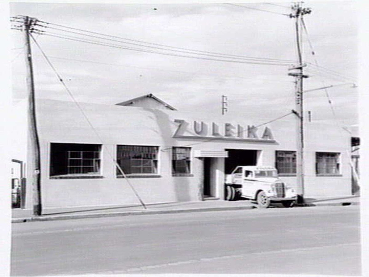 Zuleika Fibrous Plaster manufacturers, 34 Union St., Brunswick (1940s)