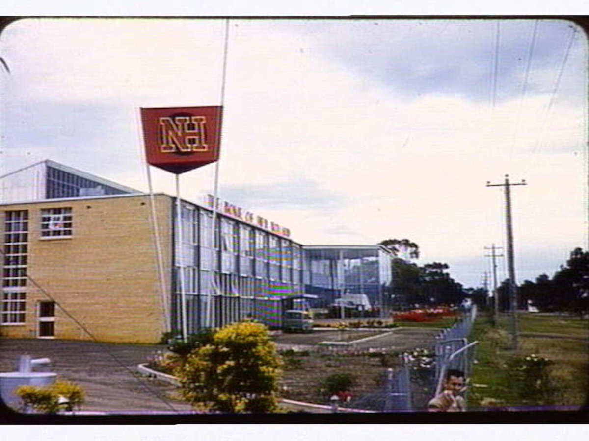 Administration & showroom building for Messrs. Doring Implements Pty Ltd. - Princes H'way Dandenong. Frank Heath. 1953-54 (1953–54)