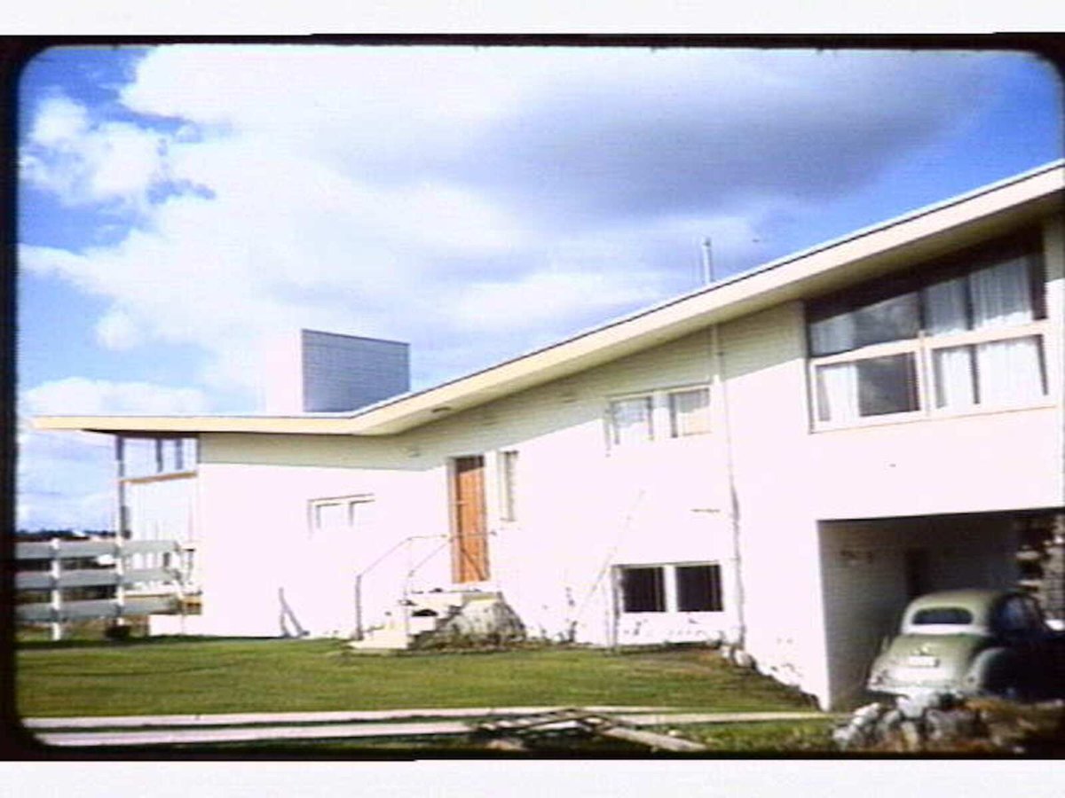 House - Cnr Tuxen & Stephens St. North Balwyn. Melb. Vic. Kenneth Macdonald. 1951, Balwyn North