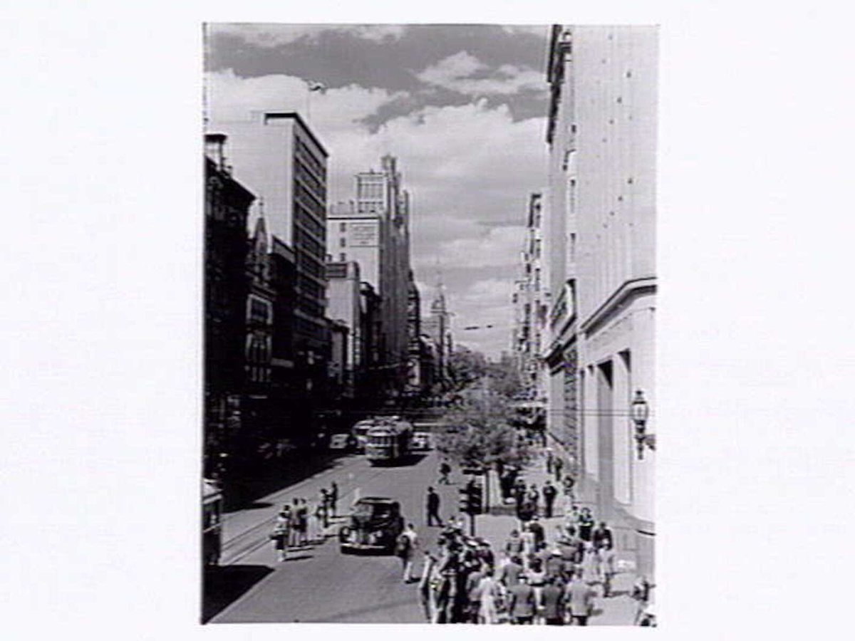 Collins Street Melbourne, Melbourne City (1946)