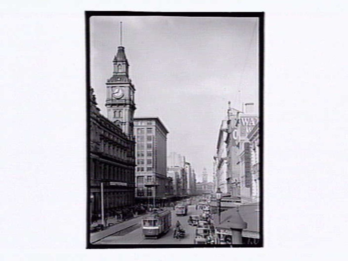Elizabeth Street Melbourne, Melbourne City (1946)
