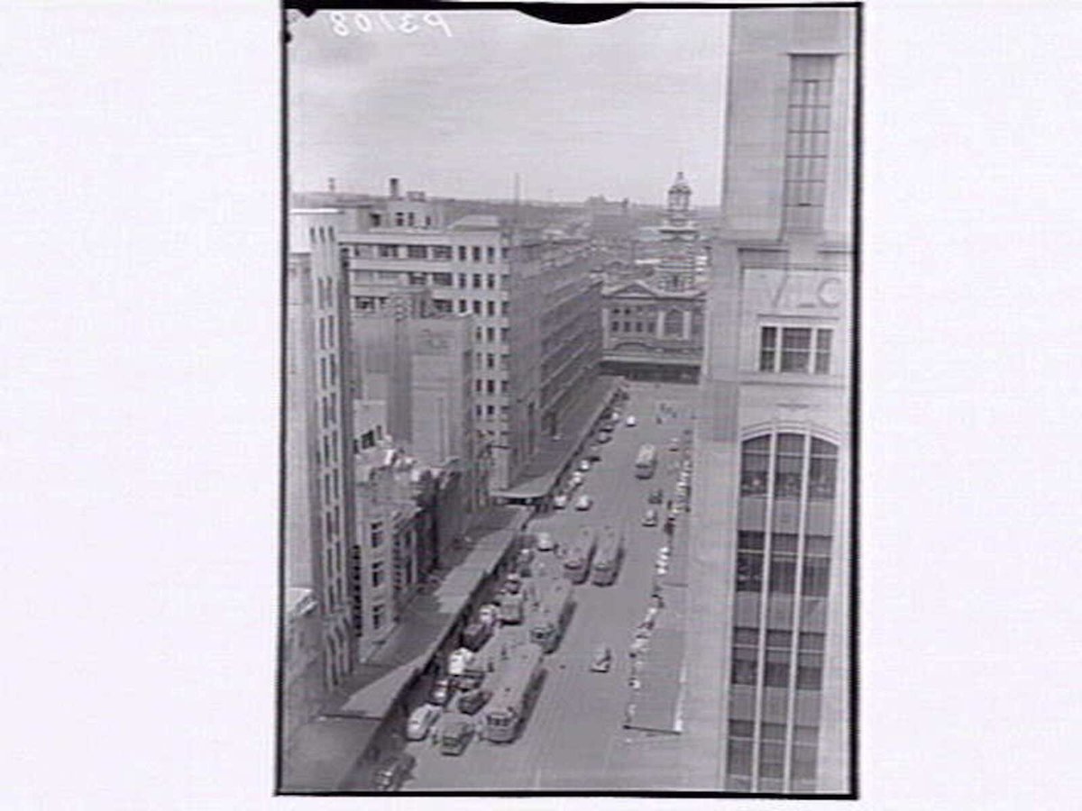 Elizabeth Street Melbourne, Melbourne City (1948)
