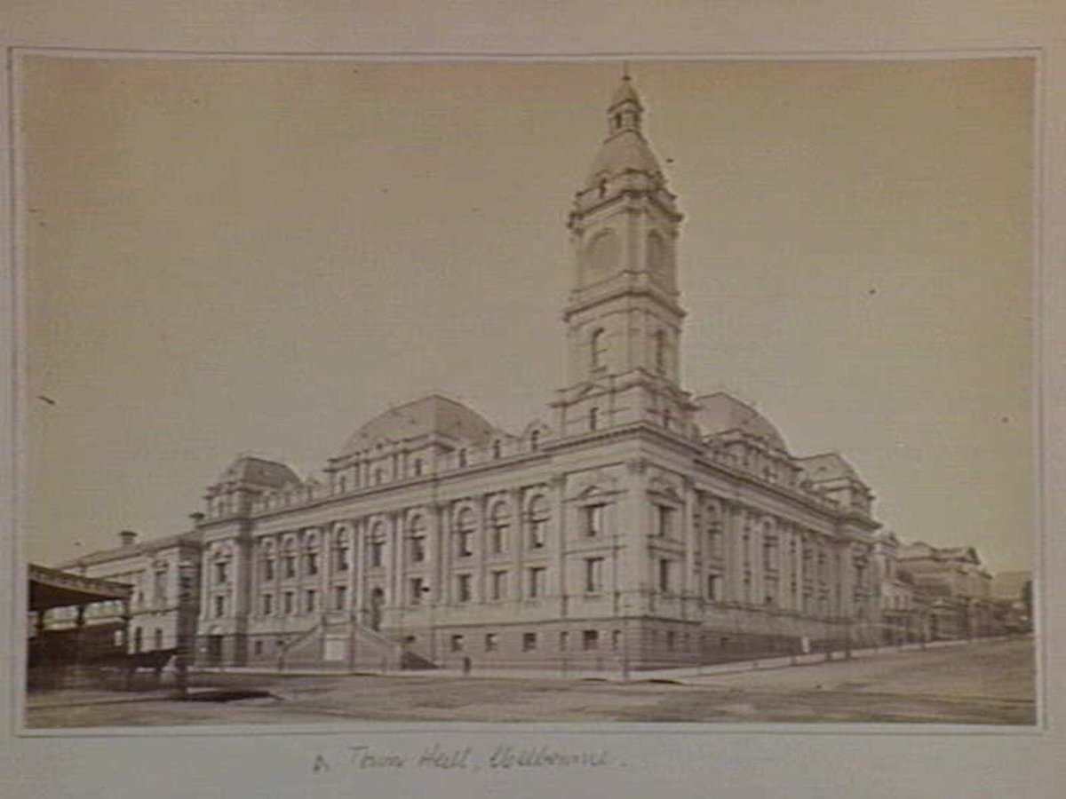 Town Hall, Melbourne (1872–76)