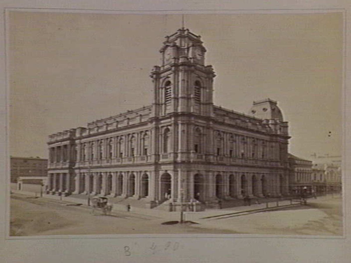 G.P.O., Melbourne, Melbourne City (1872–76)