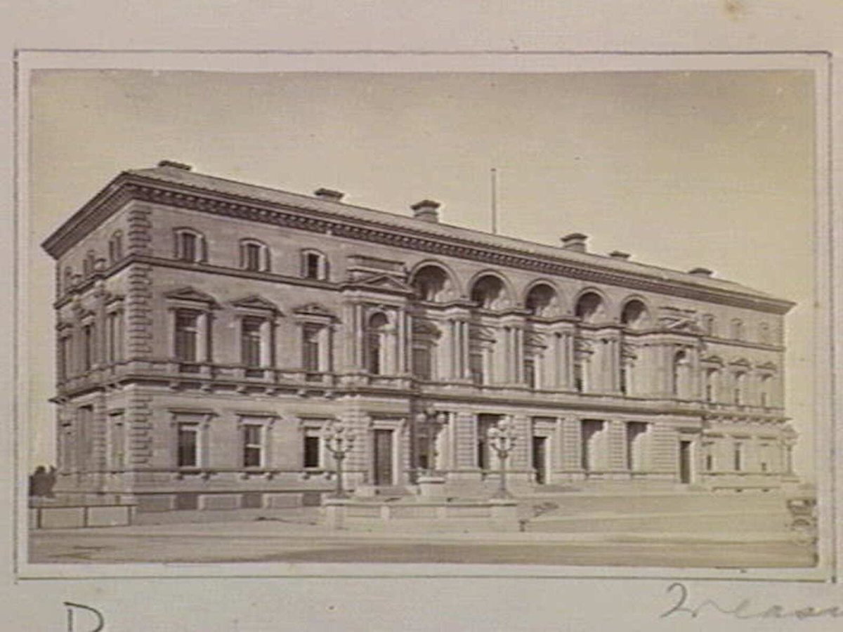 Treasury Building, Melbourne, Melbourne City (1872–76)