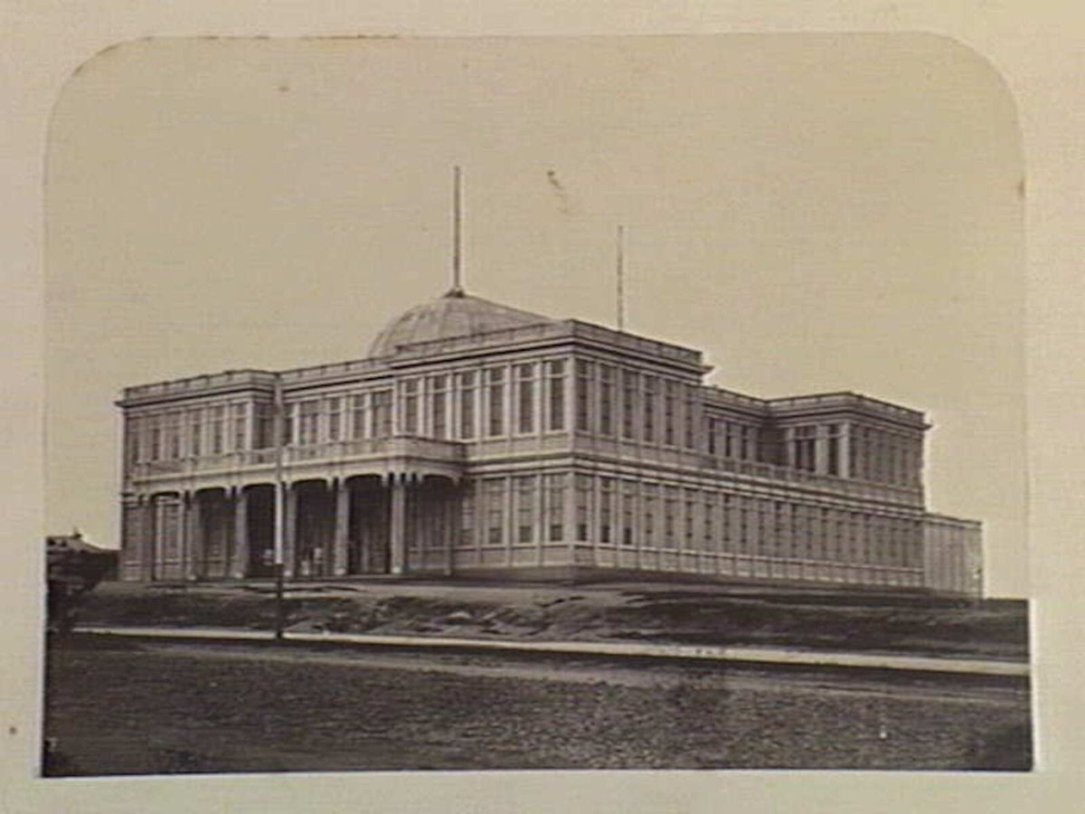 Melbourne Exhibition Bdg. [i.e., Building] (c. 1860)