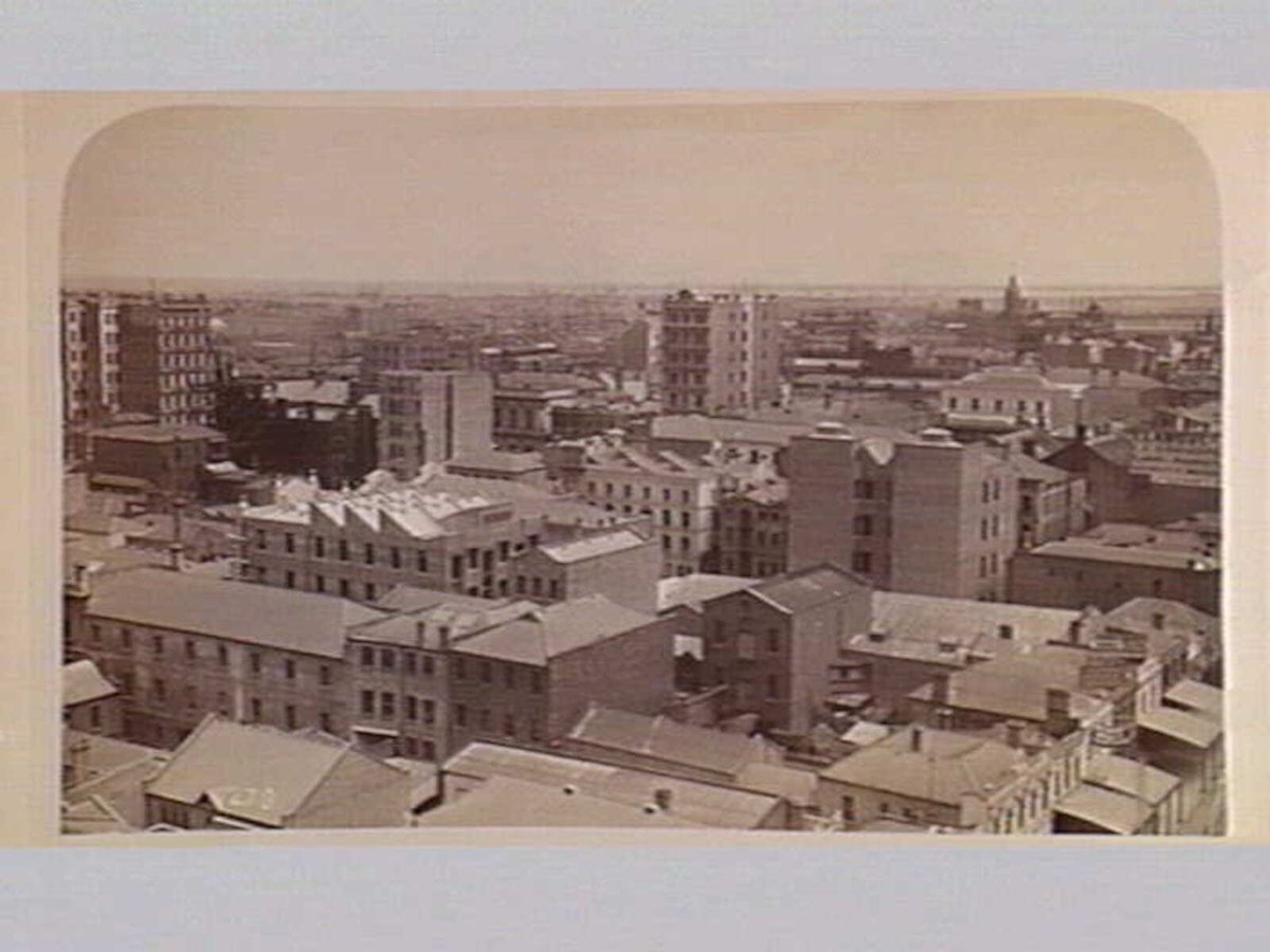 Melbourne S.W. from P.O (1890)