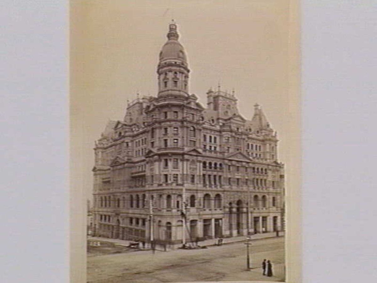 Melbourne. Federal Coffee Palace, Melbourne City (1890)