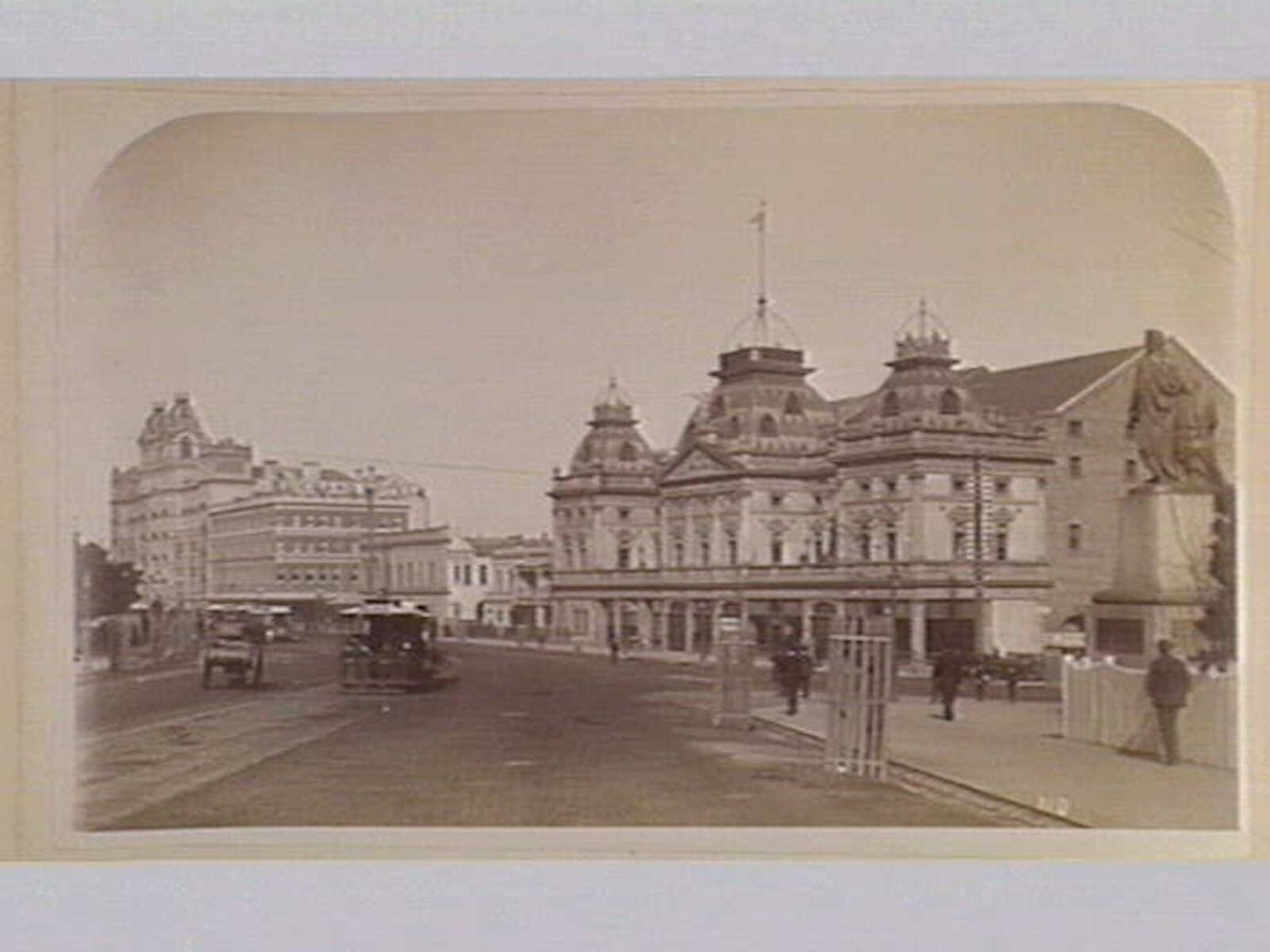 Melbourne Spring St. Princess Theatre, Melbourne City (1890)