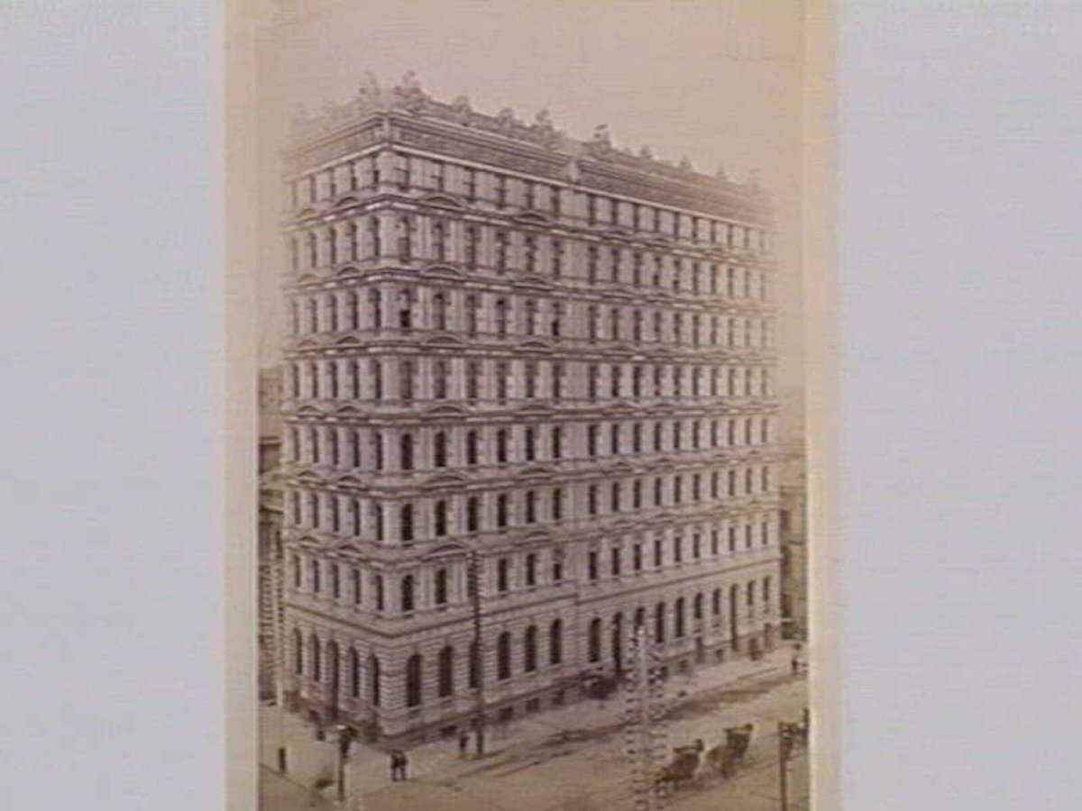Prell's Building Melbourne (1890)