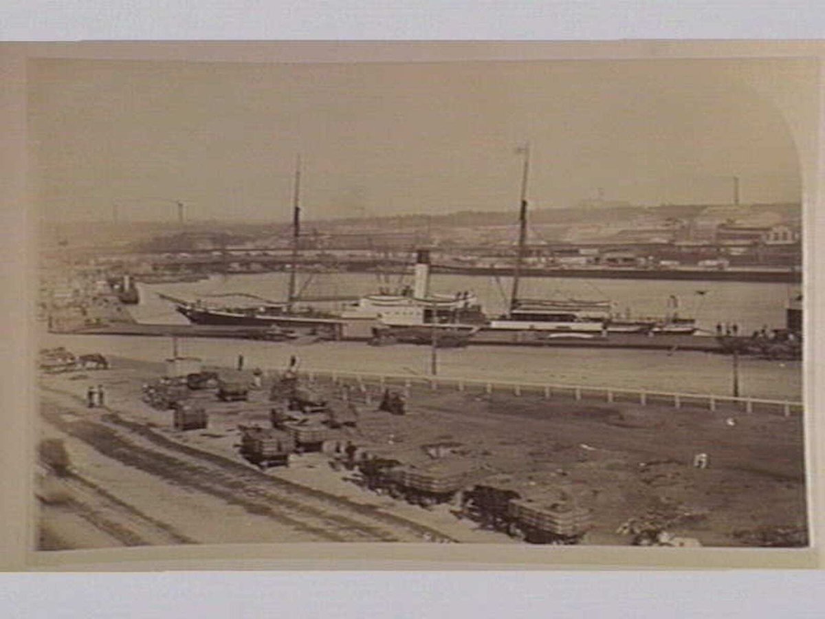 Queen St. Dock, Melbourne City (1890)