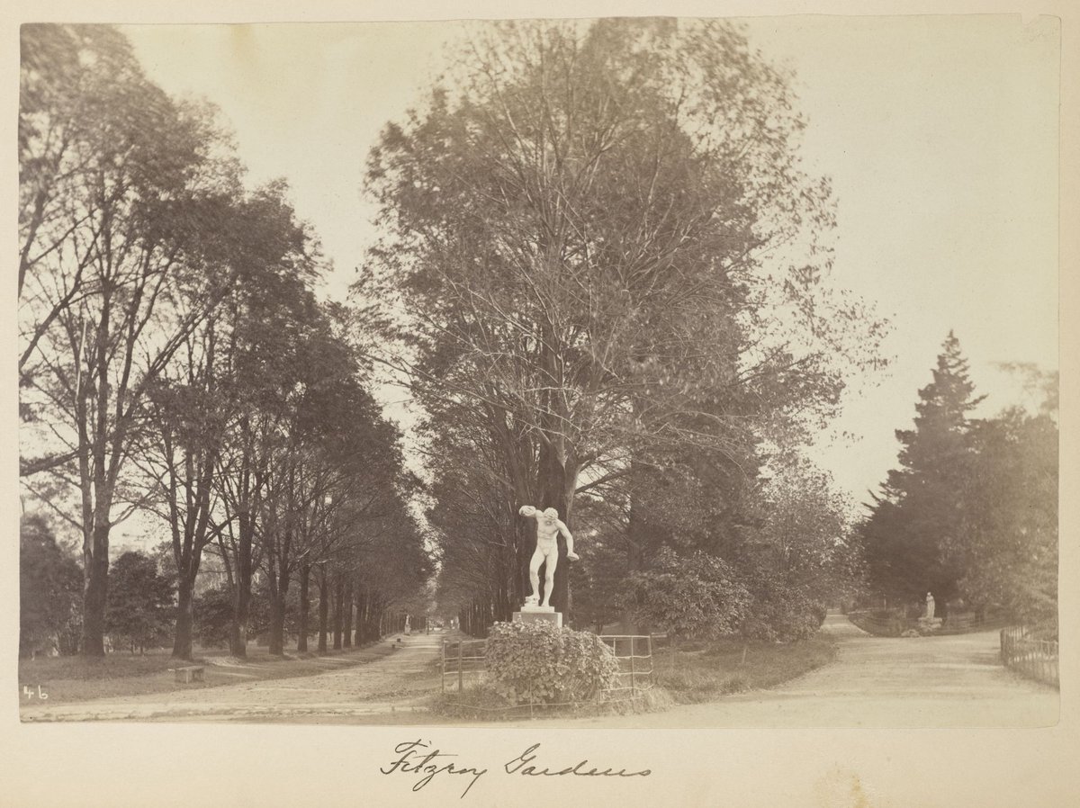 Fitzroy Gardens, East Melbourne (1890)