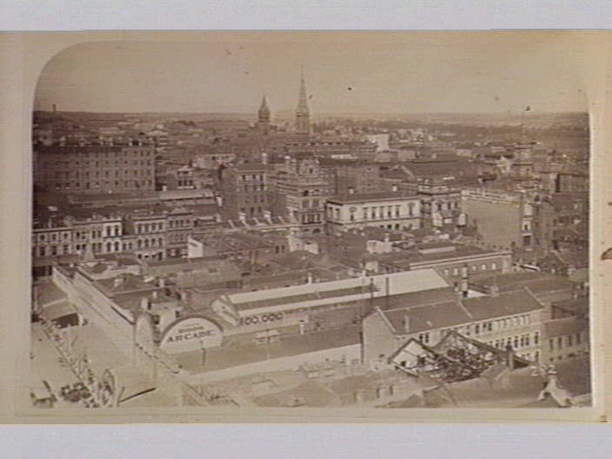 Melbourne S.E. from P.O (1890)