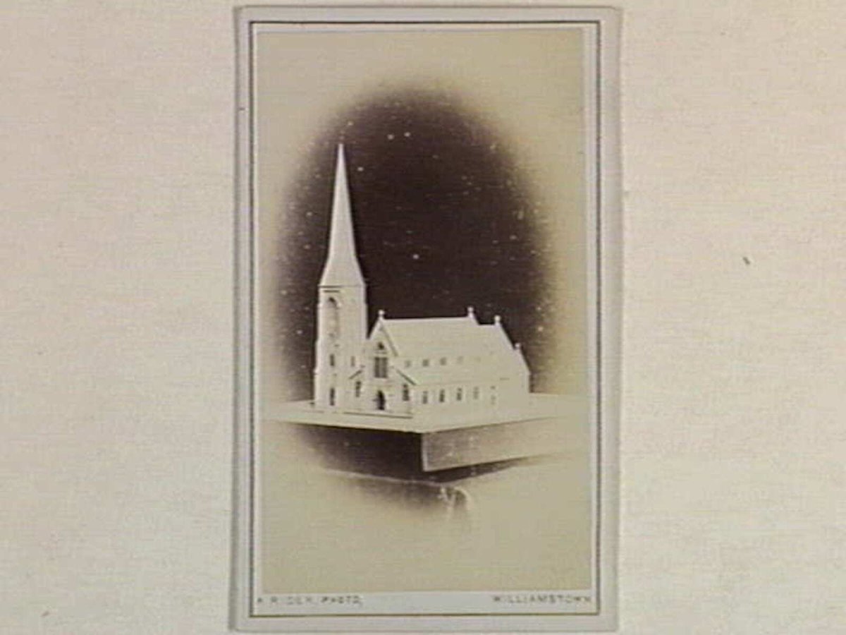 Holy Trinity Church, Williamstown. As it is to be (1877–85)