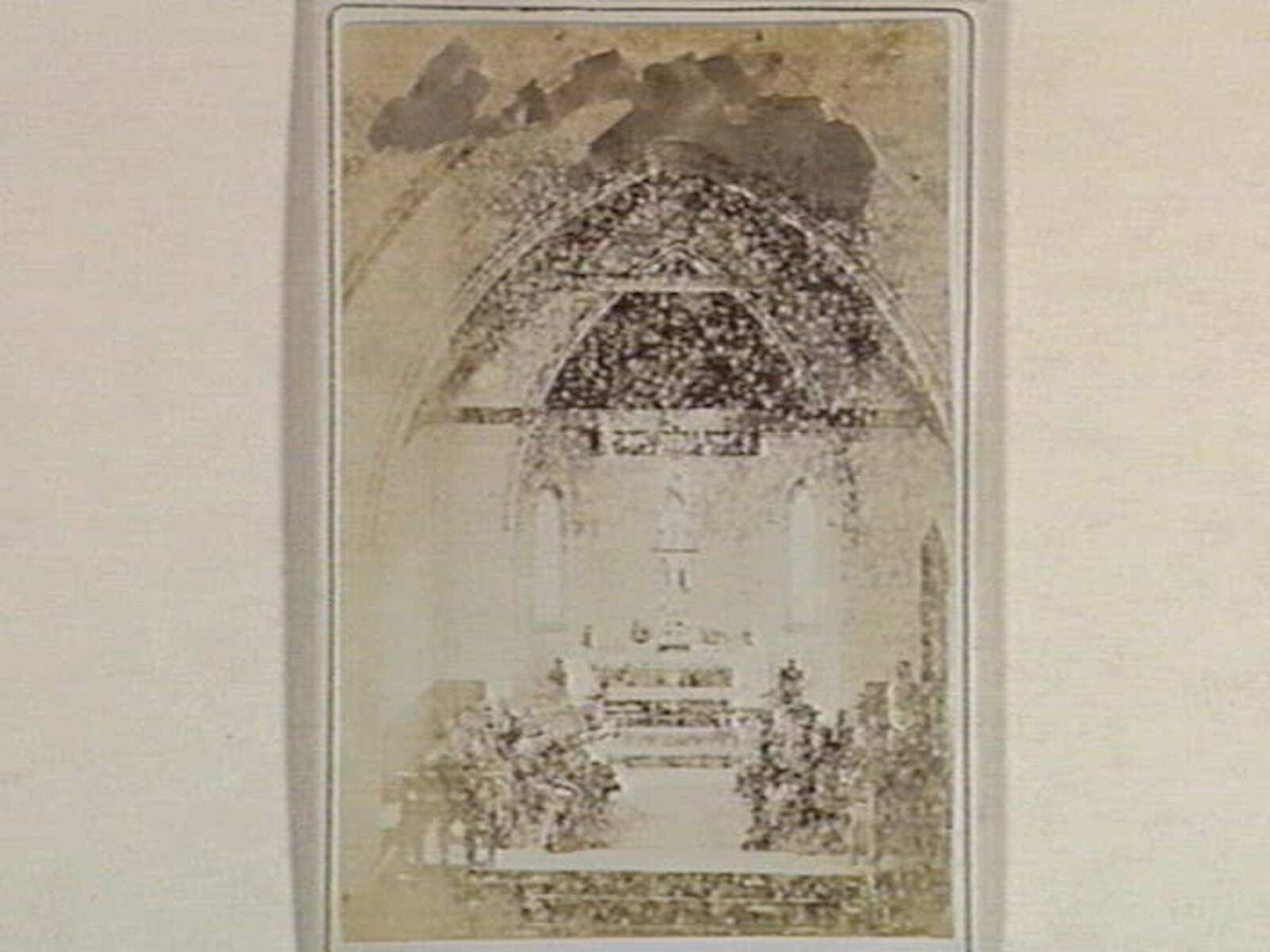 Temporary Chancel at St. Philip's, Collingwood (1877–85)