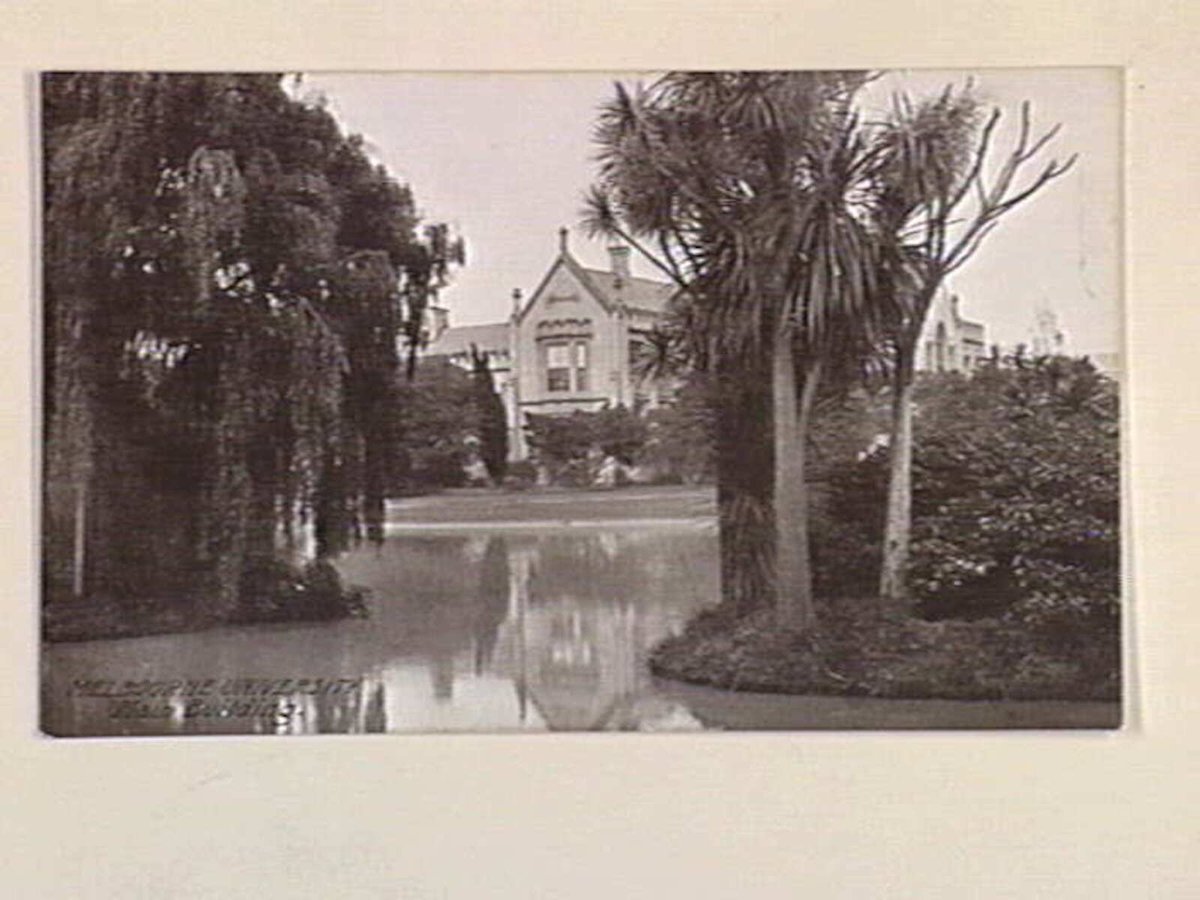MELBOURNE UNIVERSITY Main Building, Parkville (c. 1909)