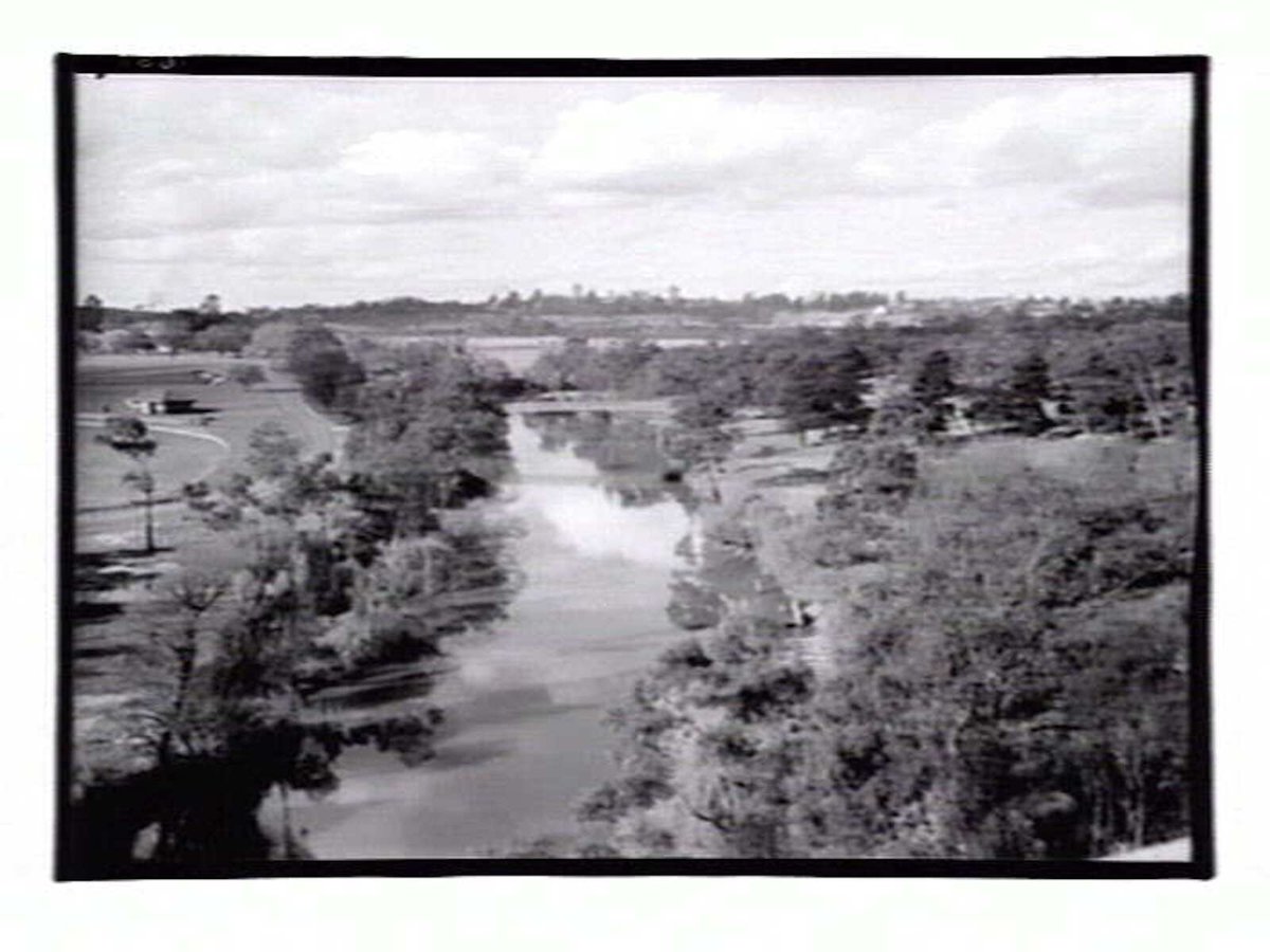 Studley Park, overlooking Yarra River, Kew (c. 1950)