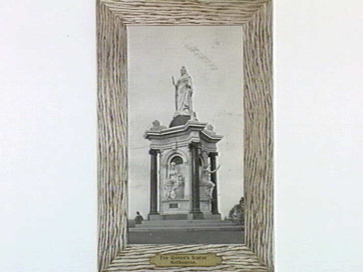 The Queen's Statue Melbourne (c. 1909)