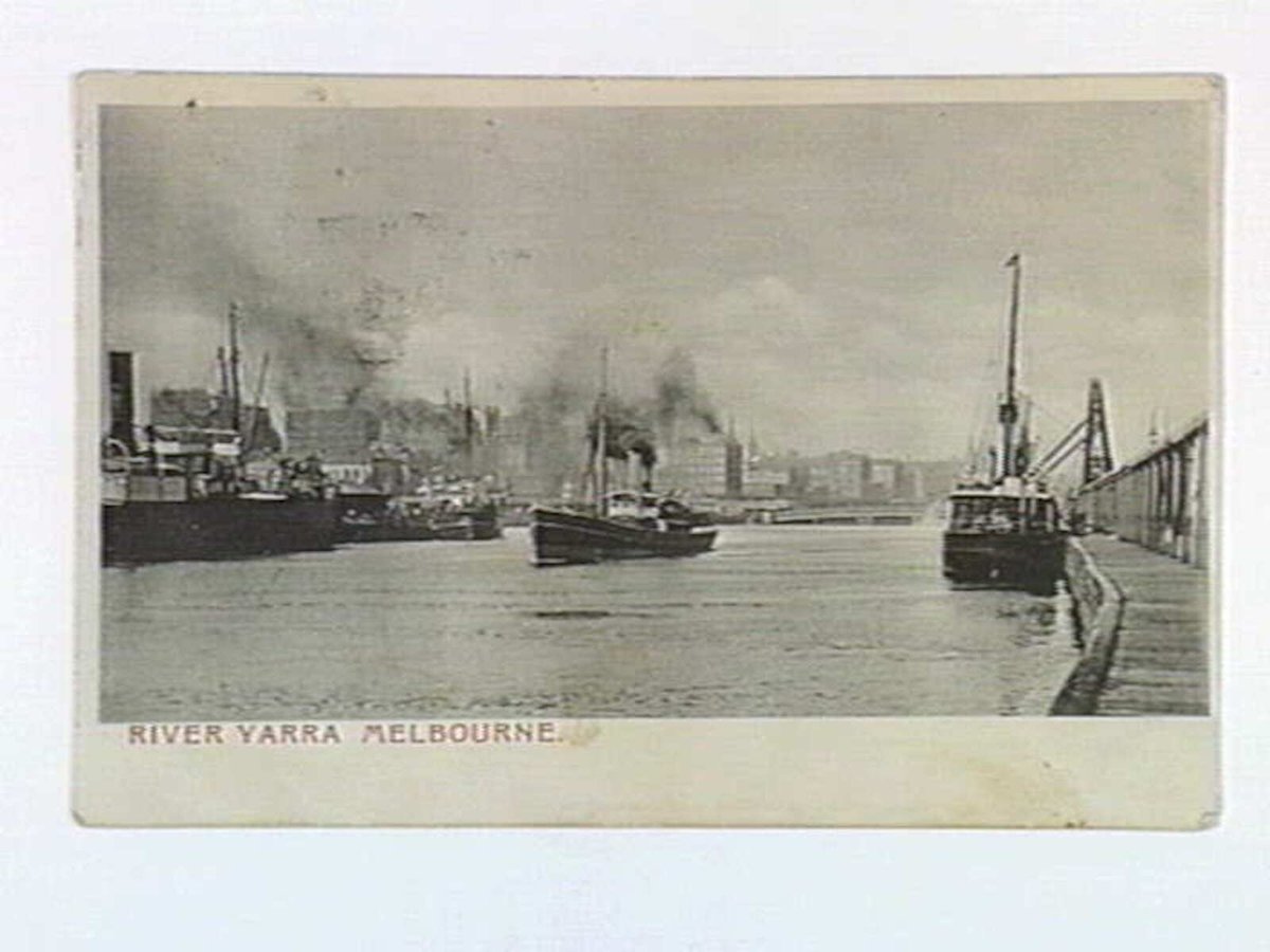 RIVER YARRA MELBOURNE, Yarra River (c. 1906)