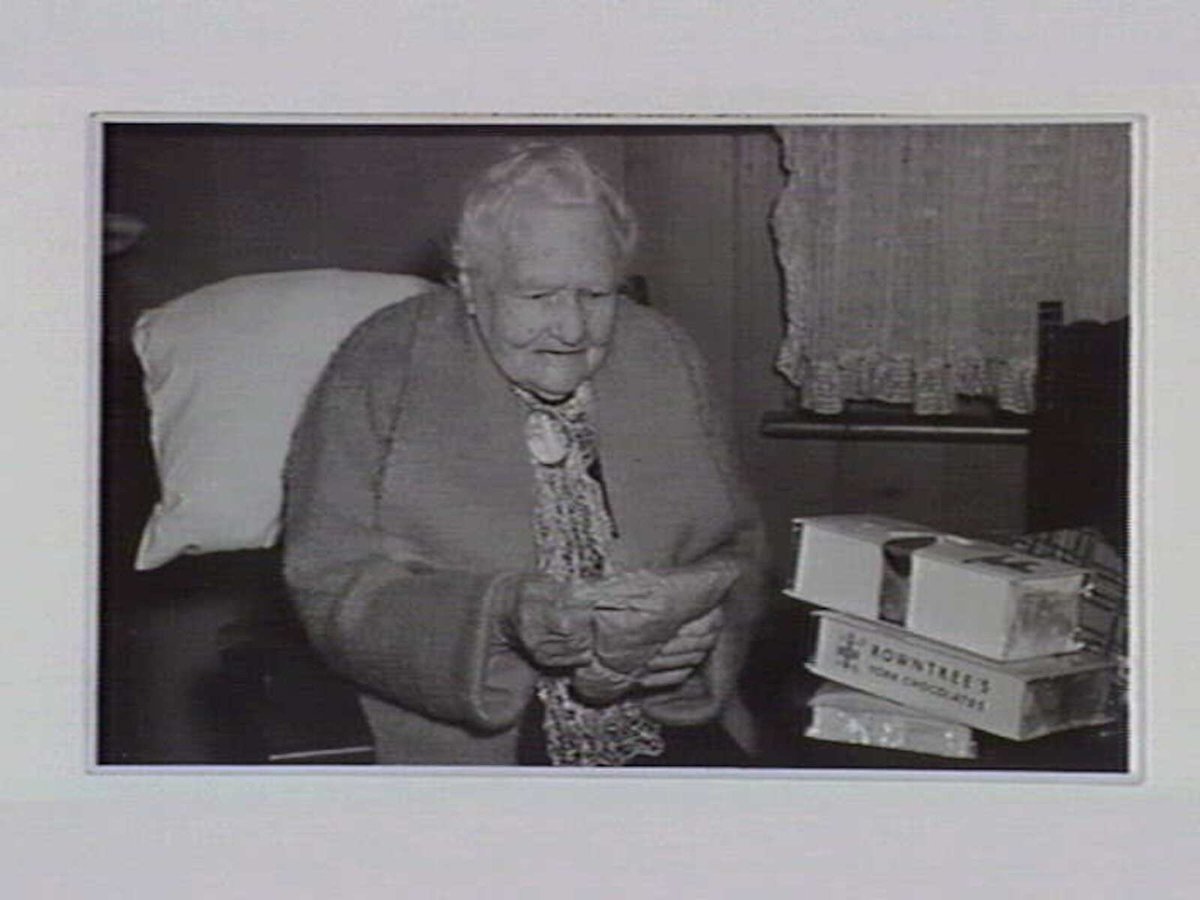 Mrs Anderson of Bilston St. Footscray, 101 years old (c. 1941)