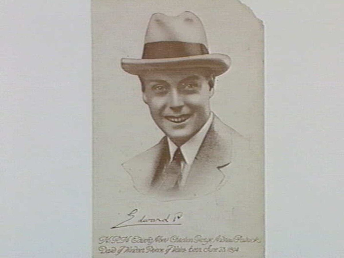 H.R.H. Edward Albert Christian George Andrew Patrick David of Windsor, Prince of Wales, born June 23, 1894 (c. 1930)