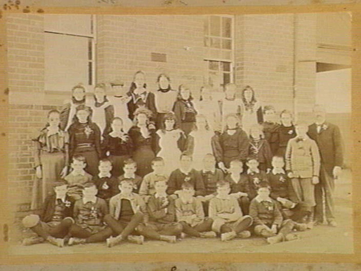 Box Hill [State School class portrait] (1891)