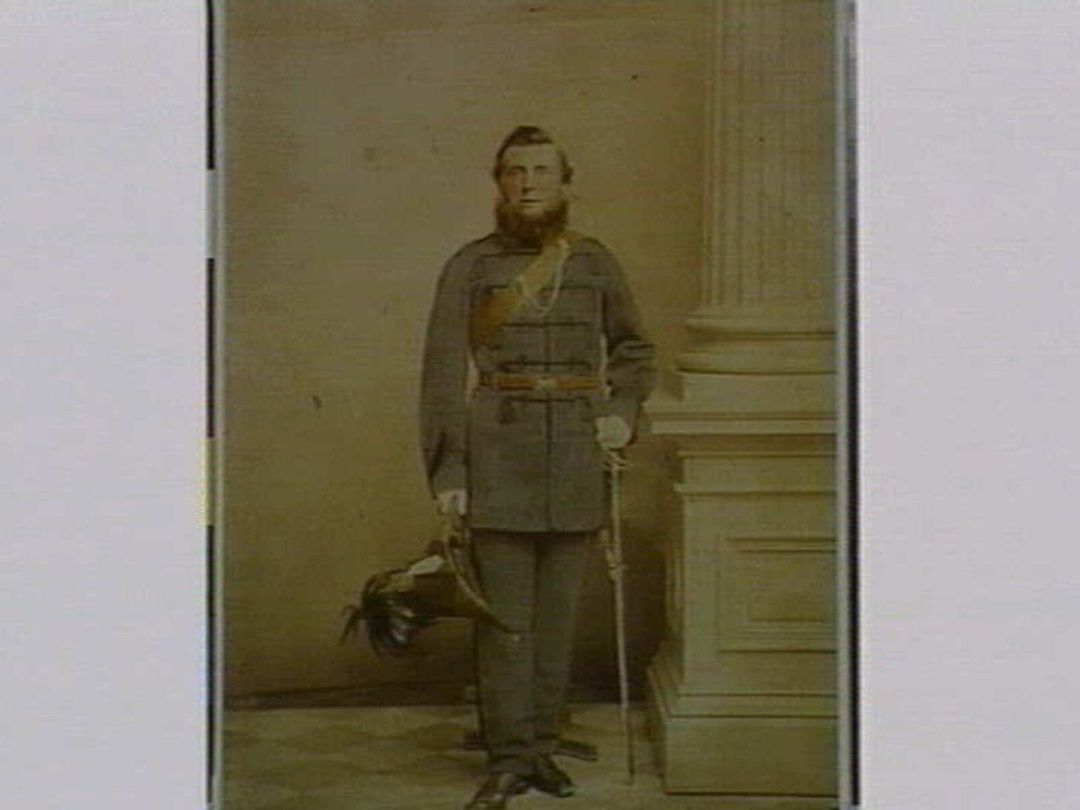 VICTORIAN VOLUNTEER RIFLES : ASSISTANT SURGEON W. CROOKE, COLLINGWOOD COMPANY. 1861 (c. 1861)